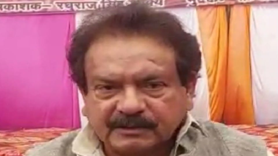 Union Minister of State SP Singh Baghel targeted Akhilesh Yadav Over Mainpuri Bypoll