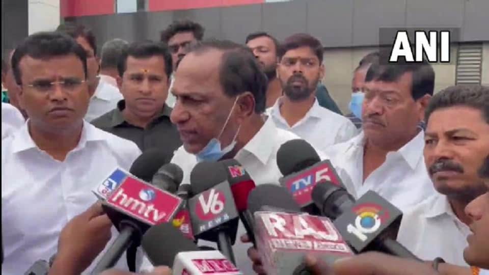 Telangana Minister Malla Reddy on IT raids on him and his son-in-law