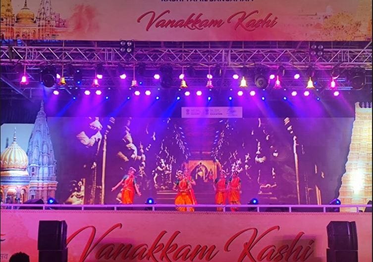 Kasi Tamil Sangamam artistes applause for their soulful performances BHU MP theatre ground