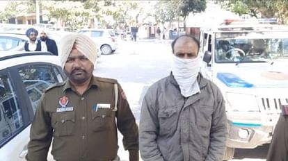 पुलिस द्वार गिरफ्तार किया आरोपी धरमिंदर सिंह।