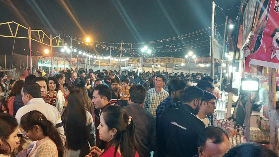 Transgenders walk the ramp at Agra Winter Carnival
