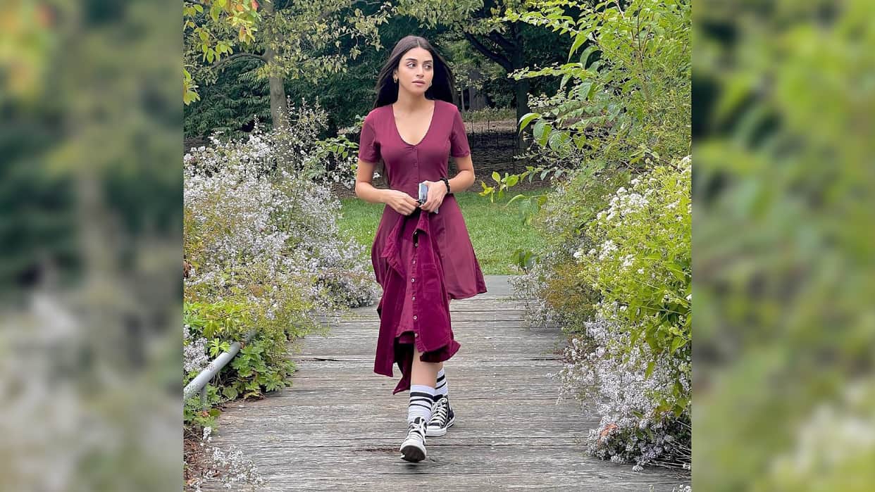 Pakistani actress Anmol Baloch trolled for wearing short dress heaters remind her she is Muslim