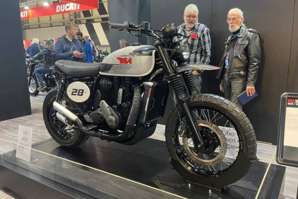 BSA Motorcycles unveils BSA Scrambler concept based on new Gold Star 650cc retro-styled motorcycle