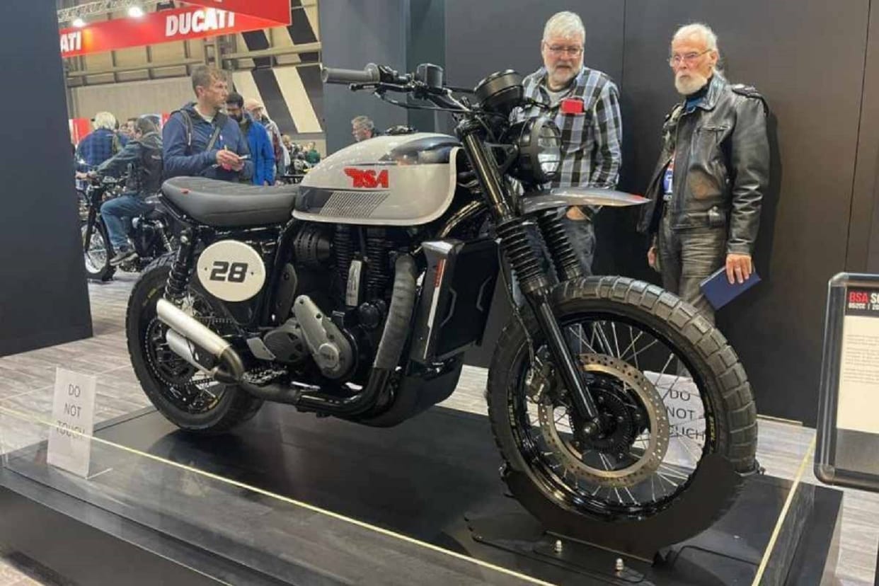 BSA Motorcycles unveils BSA Scrambler concept based on new Gold Star 650cc retro-styled motorcycle