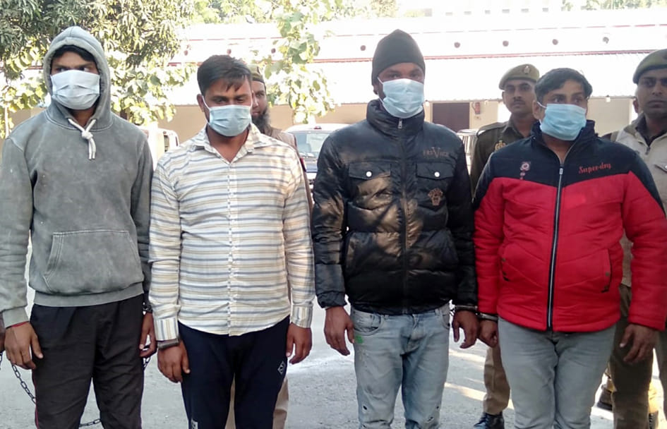 Four arrested in murder case