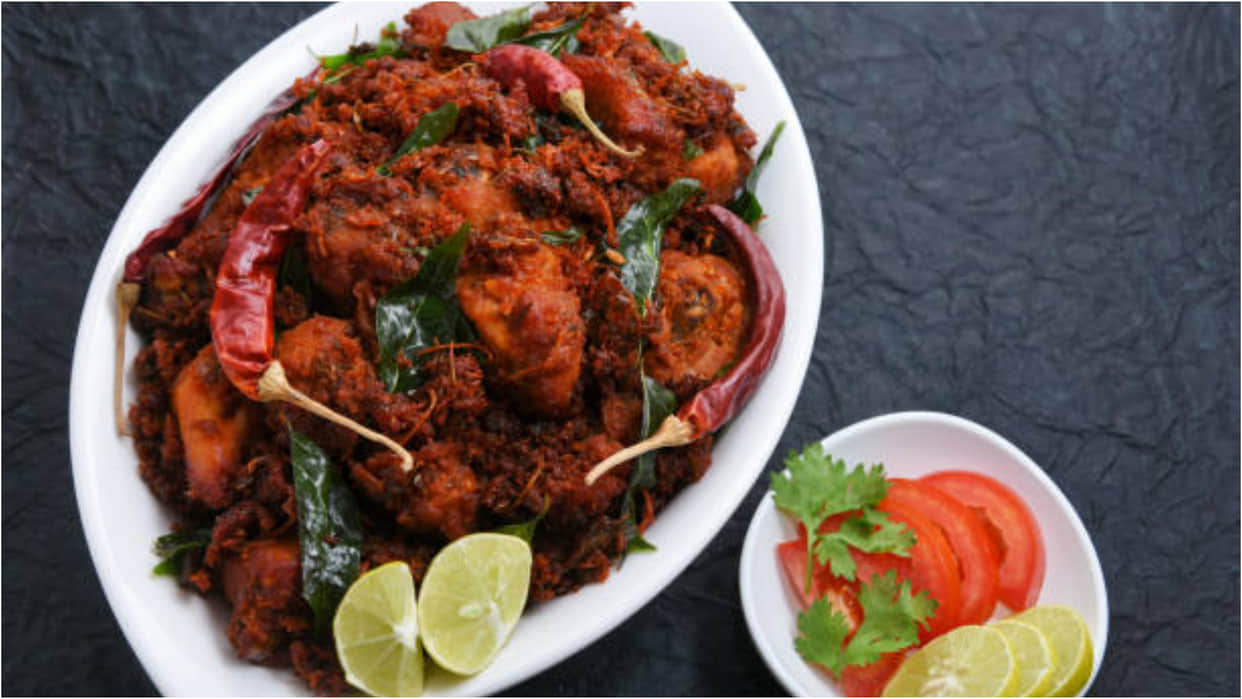 serve chicken masala fry with rumali roti here are detail recipe