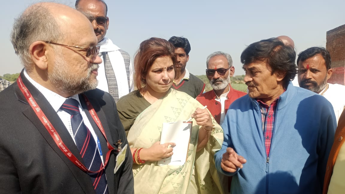 Banda: Delhi's team saw land for BS-4 laboratory
