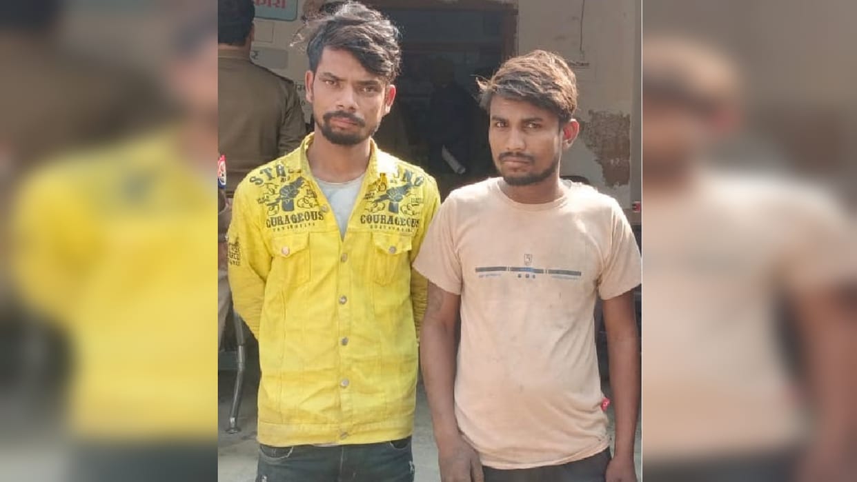 Two youths who came to steal in Police Lines workshop were caught