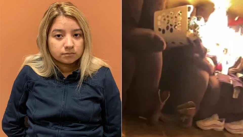 US Texas Woman Ms Soto Sets Her Boyfriend House On Fire After Another Woman Answers on Phone
