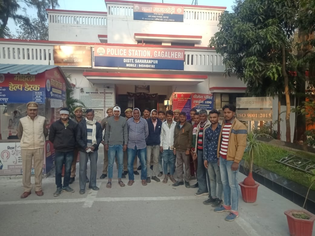 Real brothers were beaten with sticks, five injured