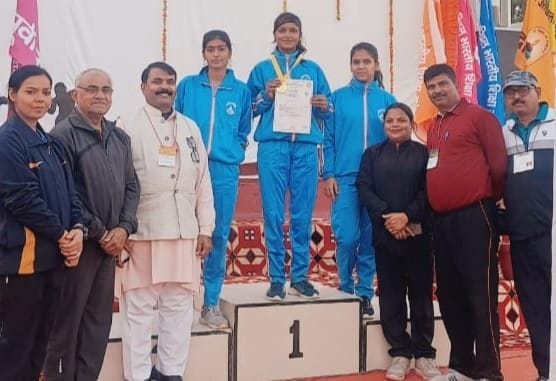 Vidya Mandir girl students rocked in athletics competition