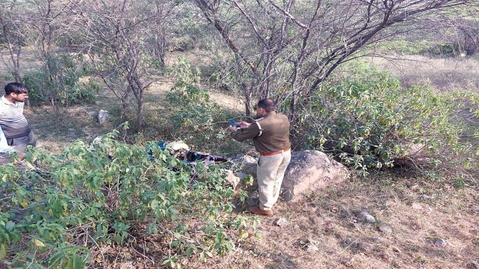 Woman s incomplete skeleton found in Aravalli hills in Faridabad