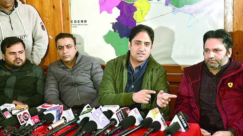 Srinagar Mayor Junaid Azim Mattu said NC and BJP in secret alliance