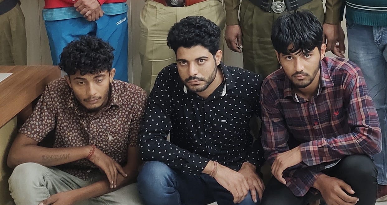 CIA police arrested three sharp shooters of Kala Sahoowas gang