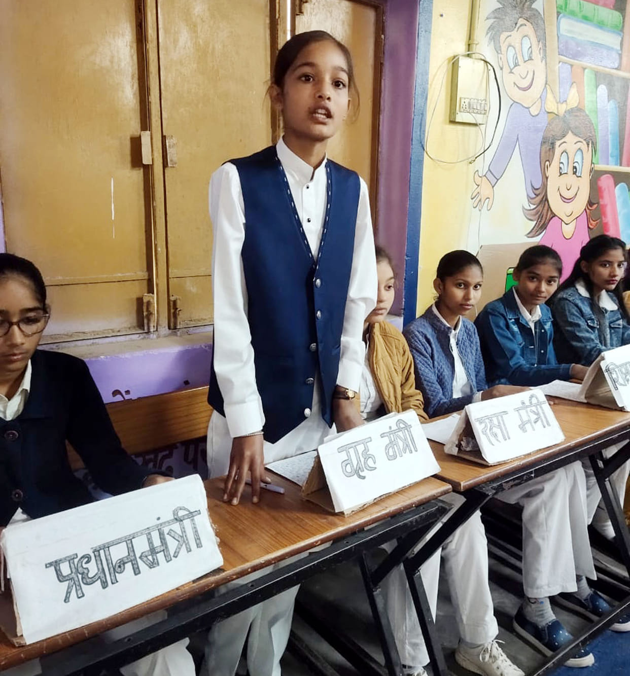 Inflation, unemployment debate with opposition in youth parliament, Kurukshetra