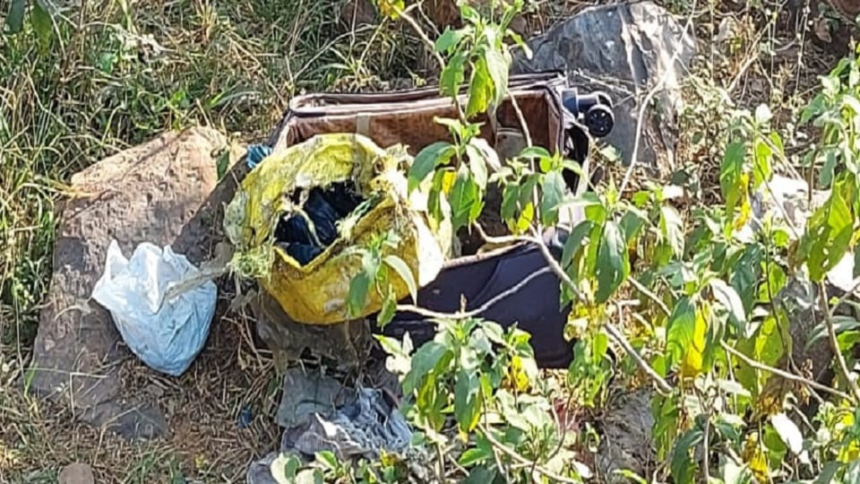Woman s incomplete skeleton found in Aravalli hills in Faridabad