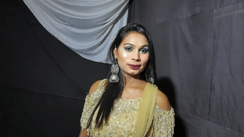 Transgenders walk the ramp at Agra Winter Carnival