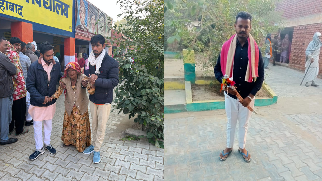 Voters showed great enthusiasm in the Panchayat elections in Fatehabad
