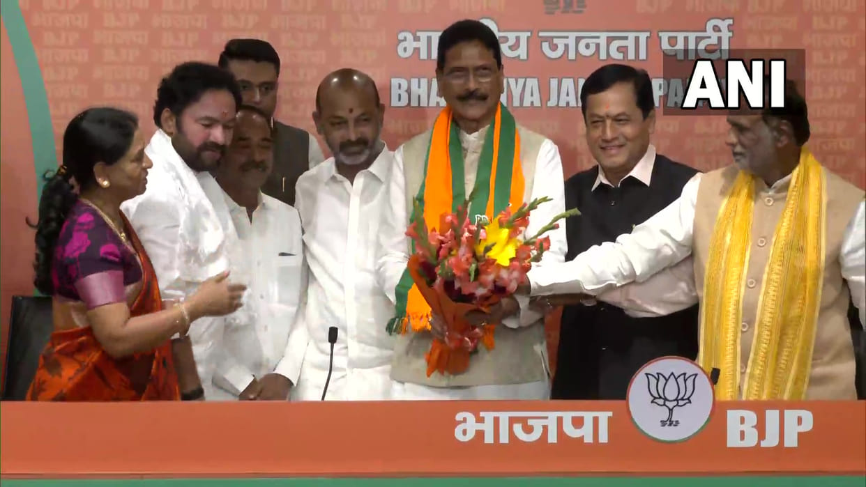 Politics: Shashidhar Reddy four-time MLA from Sanathnagar Telangana join BJP Congress AAP SP BSP Latest Update