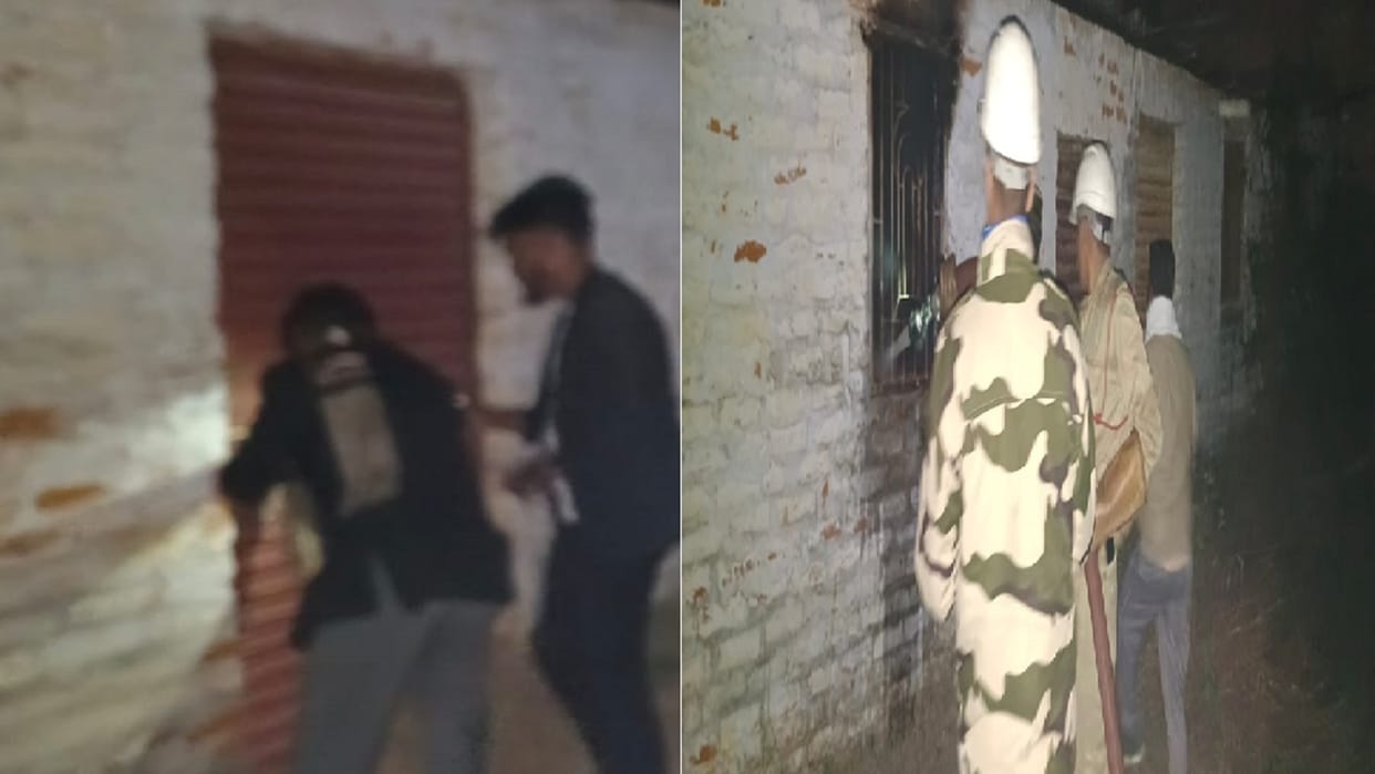 Sensational incident in pictures Flames erupted from a closed room for months, people reached inside and found