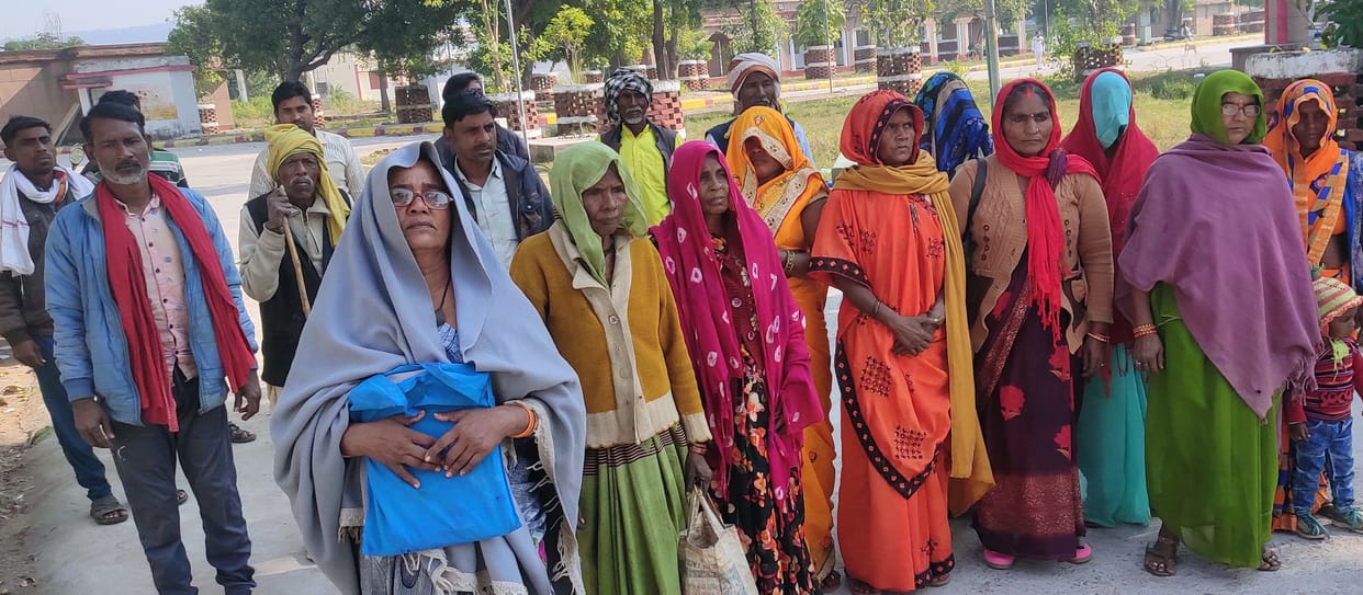 Chitrakoot: Villagers protest, demand cancellation of mine
