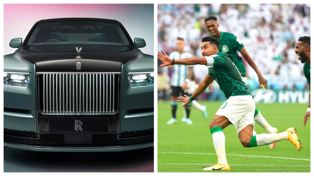 FIFA World Cup All players of Saudi Arabia will get rolls royce phantom car for victory over Argentina