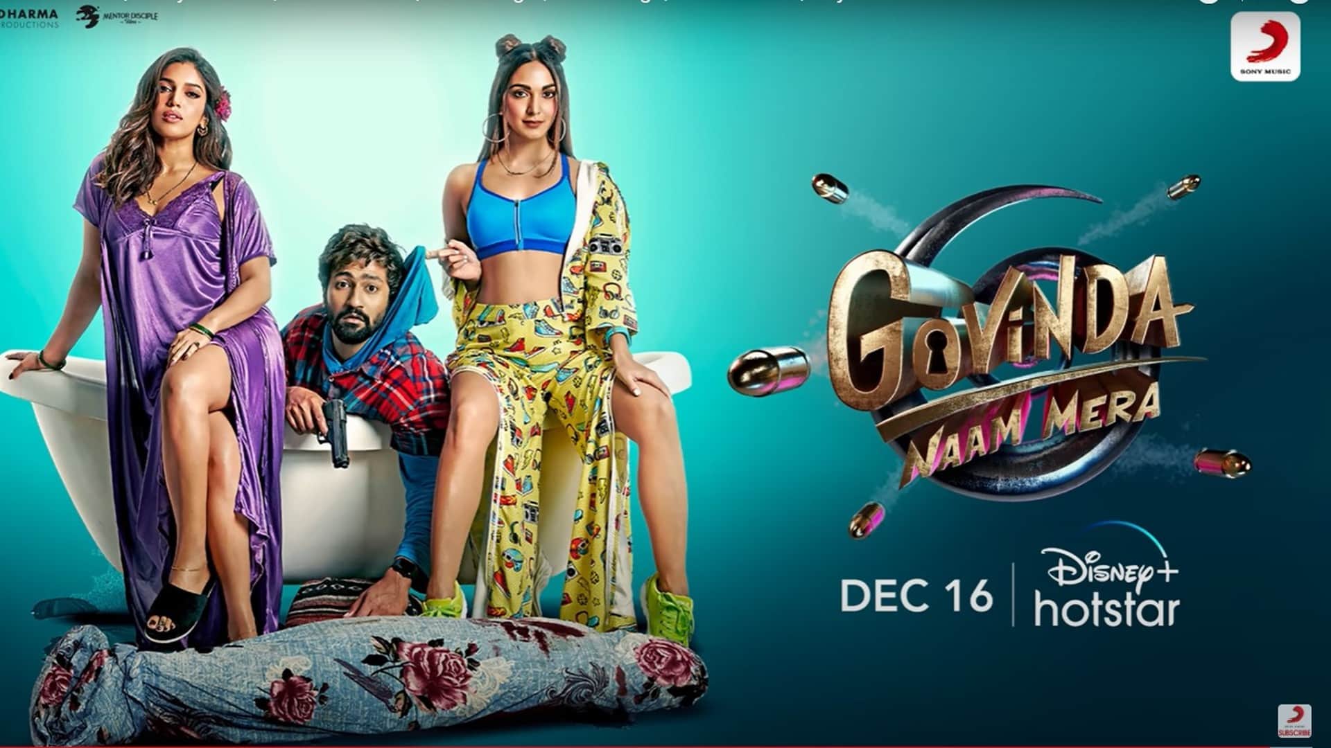 Govinda Naam Mera film first song bijli released watch Vicky Kaushal and Kiara Advani energetic moves