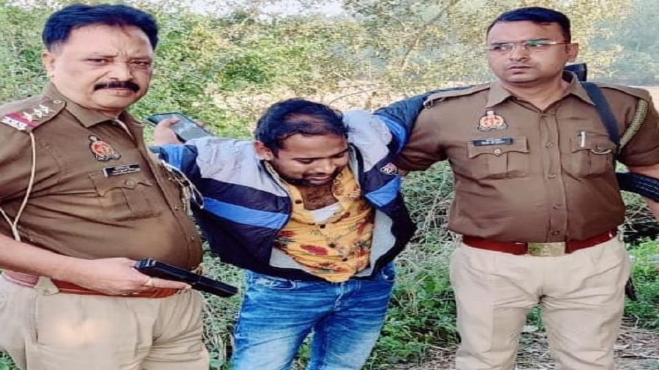 Ex husband who attacked woman arrested in encounter shot in leg in Rampur