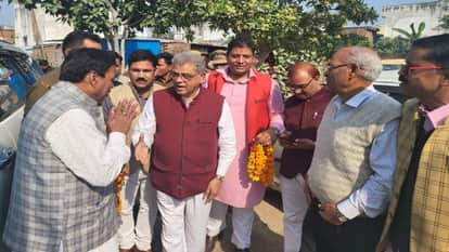 रामपुर में राज्यमंत्री अरुण सक्सेना