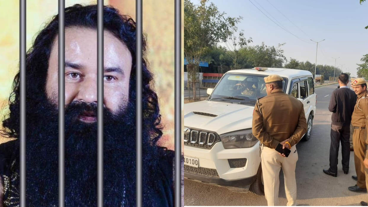 Ram Rahim reaches Sunaria Jail after parole is over