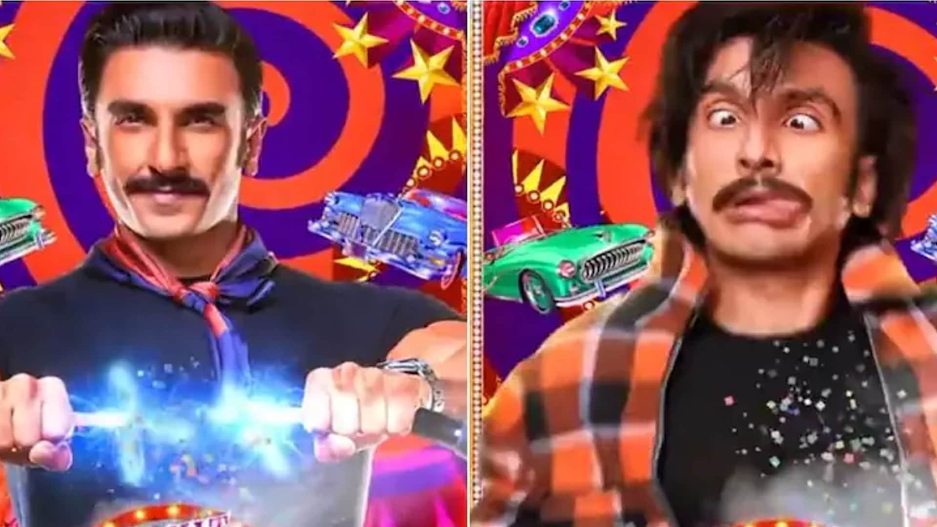 ranveer singh film cirkus teaser out rohit shetty jacqueline fernandez film trailer will release 2 december