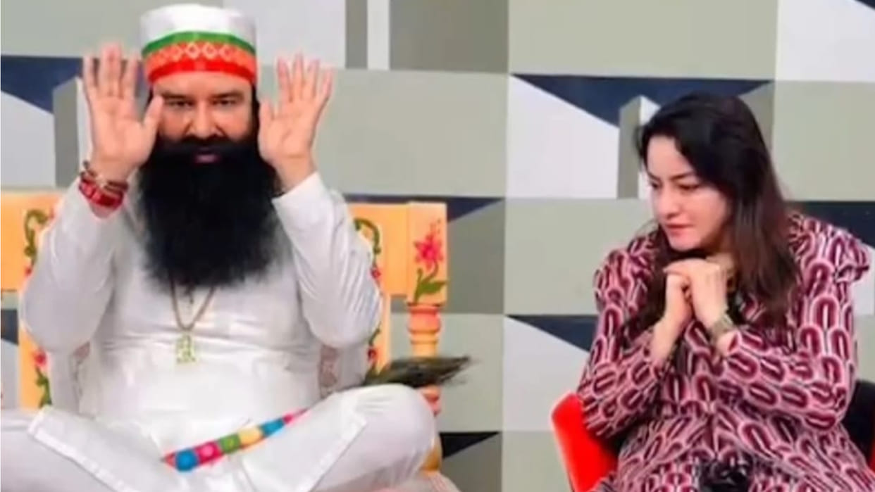 Ram Rahim came live with Honeypreet before going to jail