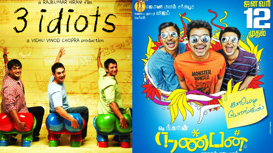 south industry Remake films of bollywood oh my god dabangg munna bhai mbbs a wednesday aamir khan three idiots