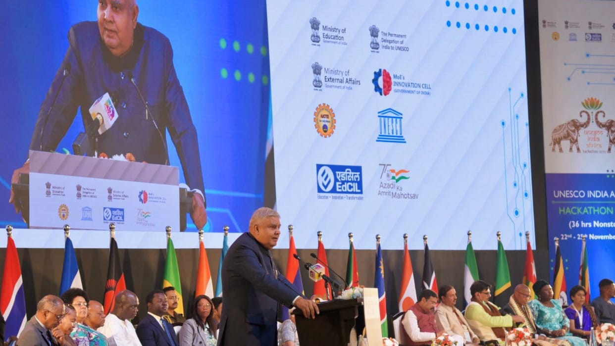Vice President Dhankar says India transformation from soft power to software power is for global welfare