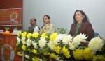 कार्यक्रम में मंचासीन निदेशक प्रो. बीवीआर रेड्डी व अन्य।  संवाद