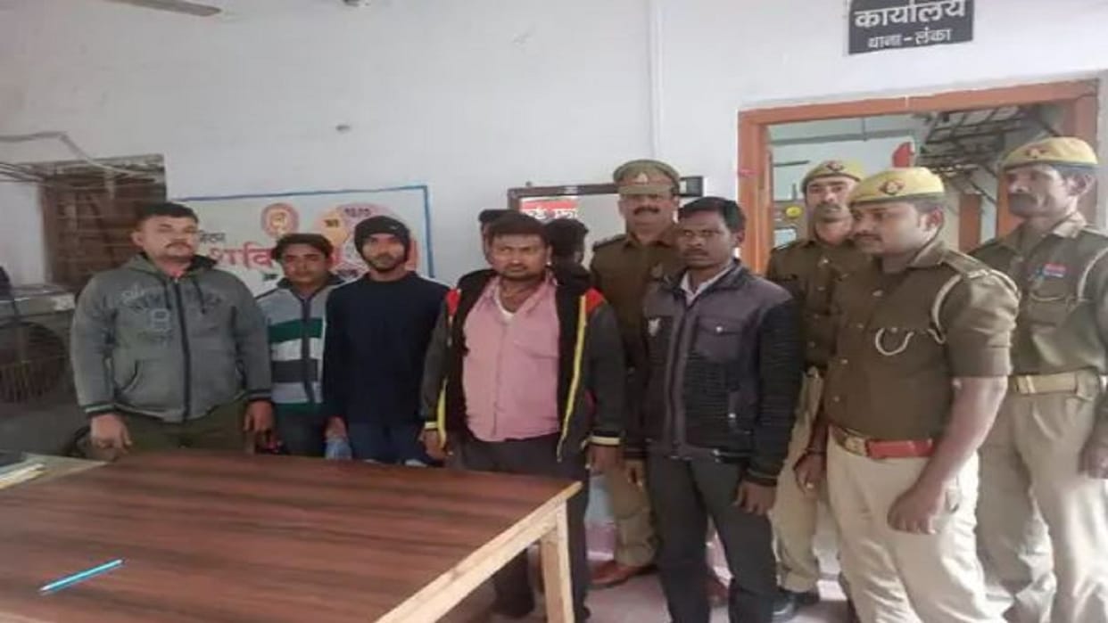 Varanasi Crime Banned Thai Mangur fish seed recovered in Varanasi Lanka police arrested six accused