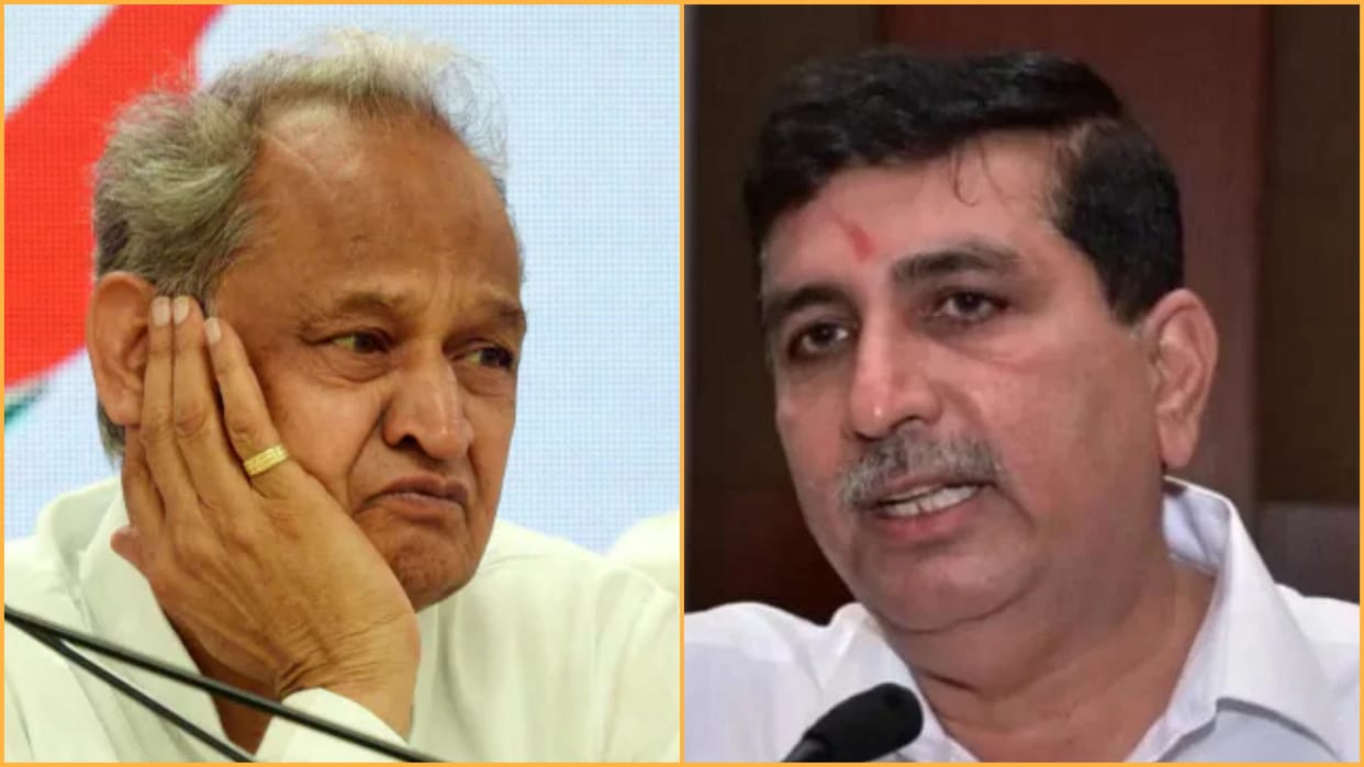 Gehlot Vs Pilot MLA Harish Choudhary advice Ashok Gehlot to use right word