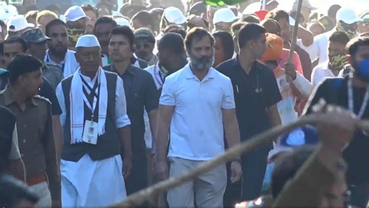 Rahul Gandhi will reached Mhow on Fourth day of Bharat Jodo Yatra in MP