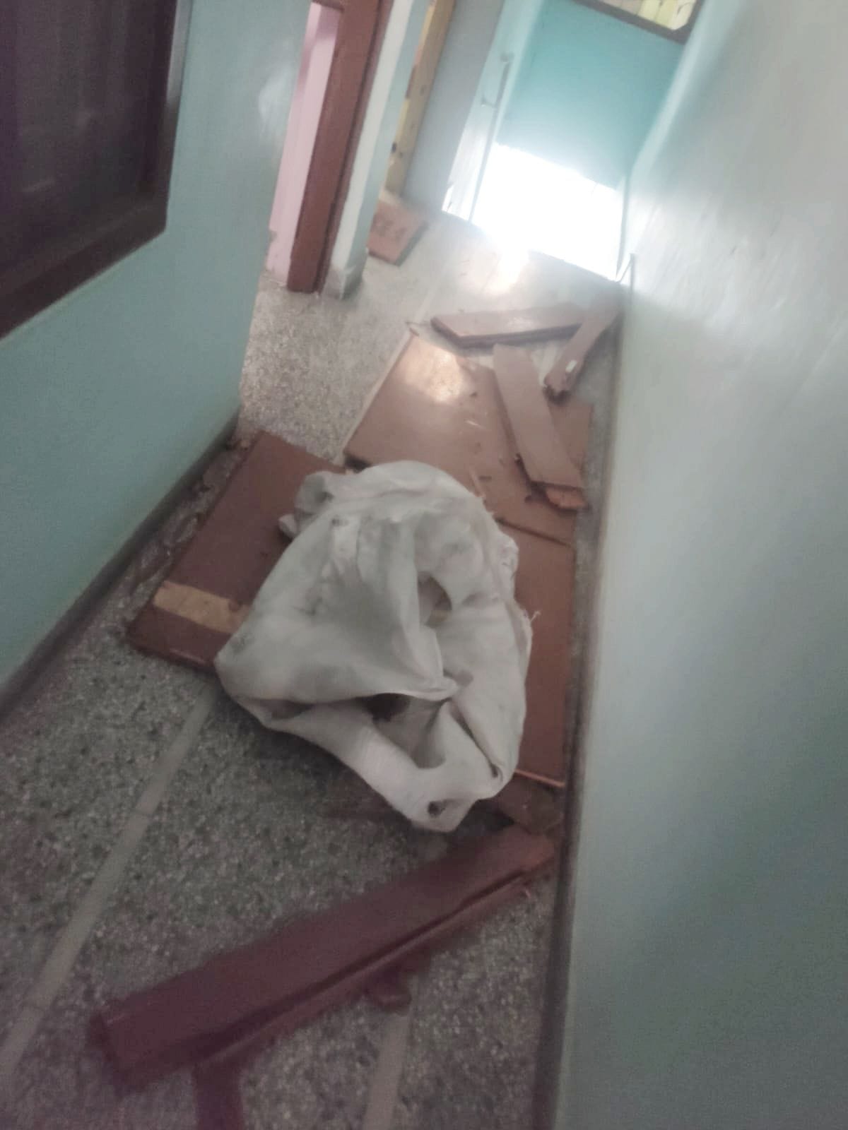 Explosion occurred while checking cylinder, Woman and man injured