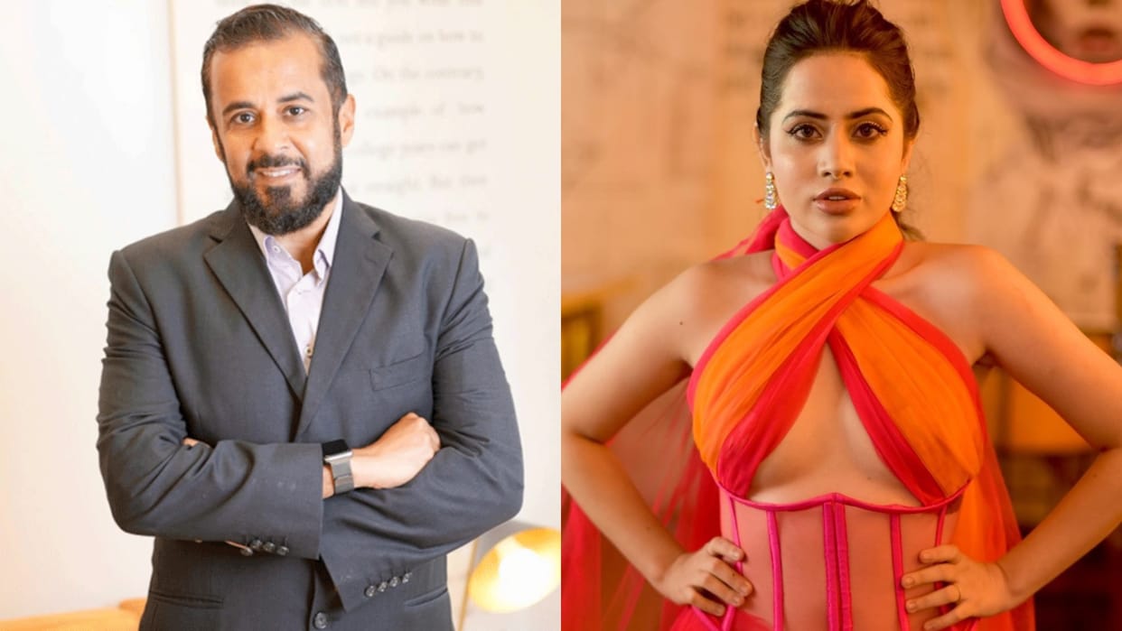 Urfi Javed criticized slams chetan bhagat after he accused her for misleading youth me too movement
