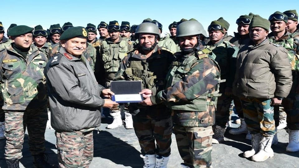 Commander Upendra Dwivedi visited LoC in Uri,  Sengupta at Siachen