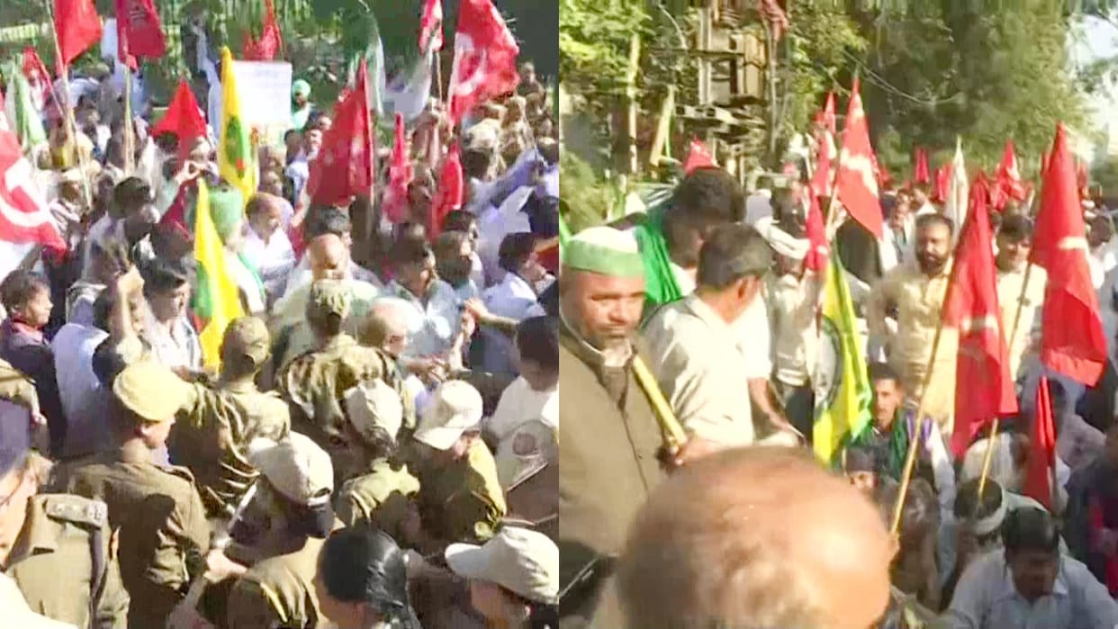 Farmers Protest in Jaipur many other demands including minimum support price