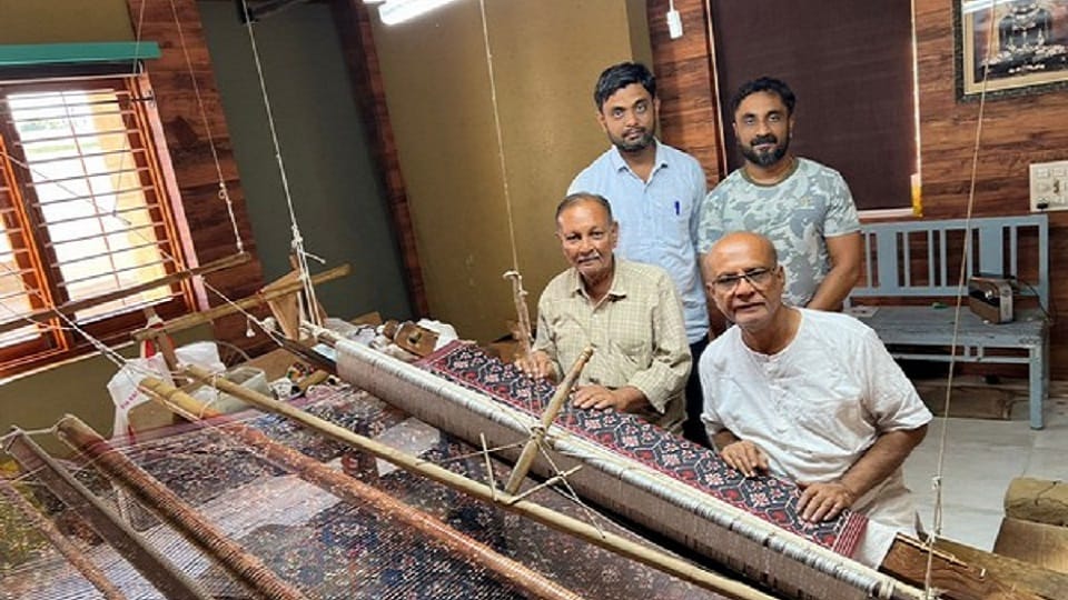 family in Gujarat keeps 900 year old heritage of Patola sarees alive