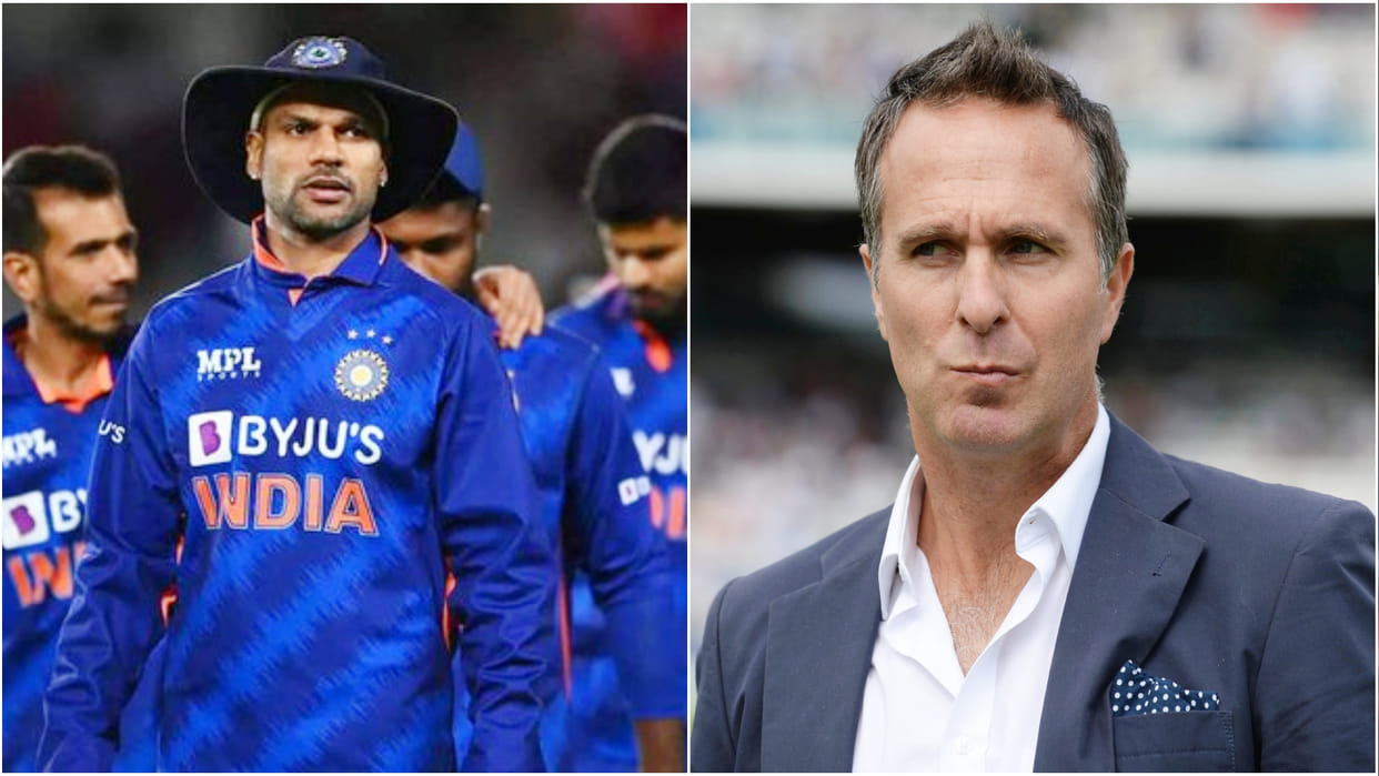 Michael Vaughan dig at Shikhar Dhawan, Laxman Team India after loss against New Zealand in 1st ODI