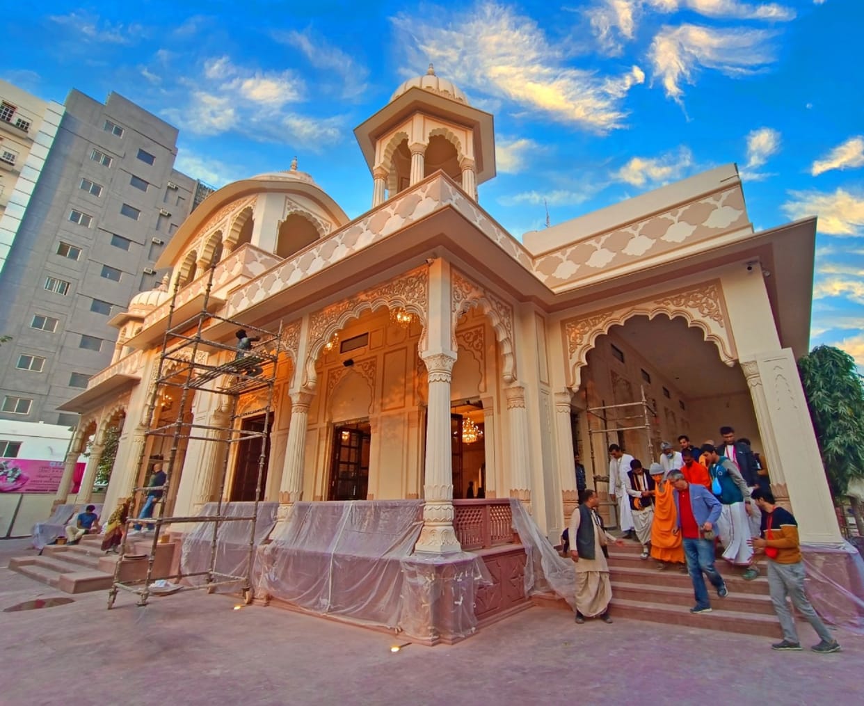 ISKCON Gurugram Temple on Sohna Road is ready for inauguration, grand ceremony from 26 to 27 November
