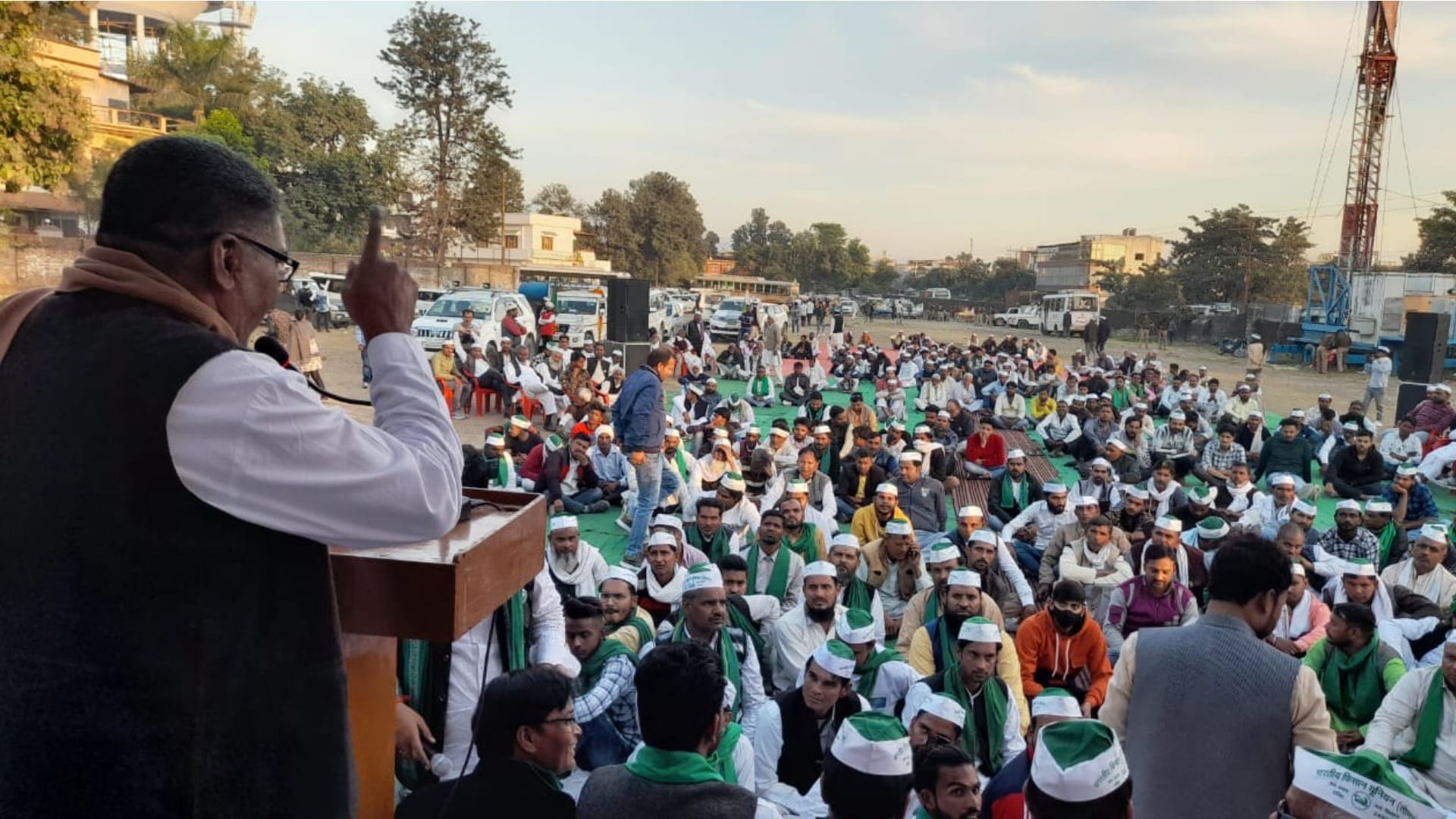 Kisan Mahapanchayat Dehradun farmer leader Naresh Tikait said Uttarakhand farmers condition worse UP