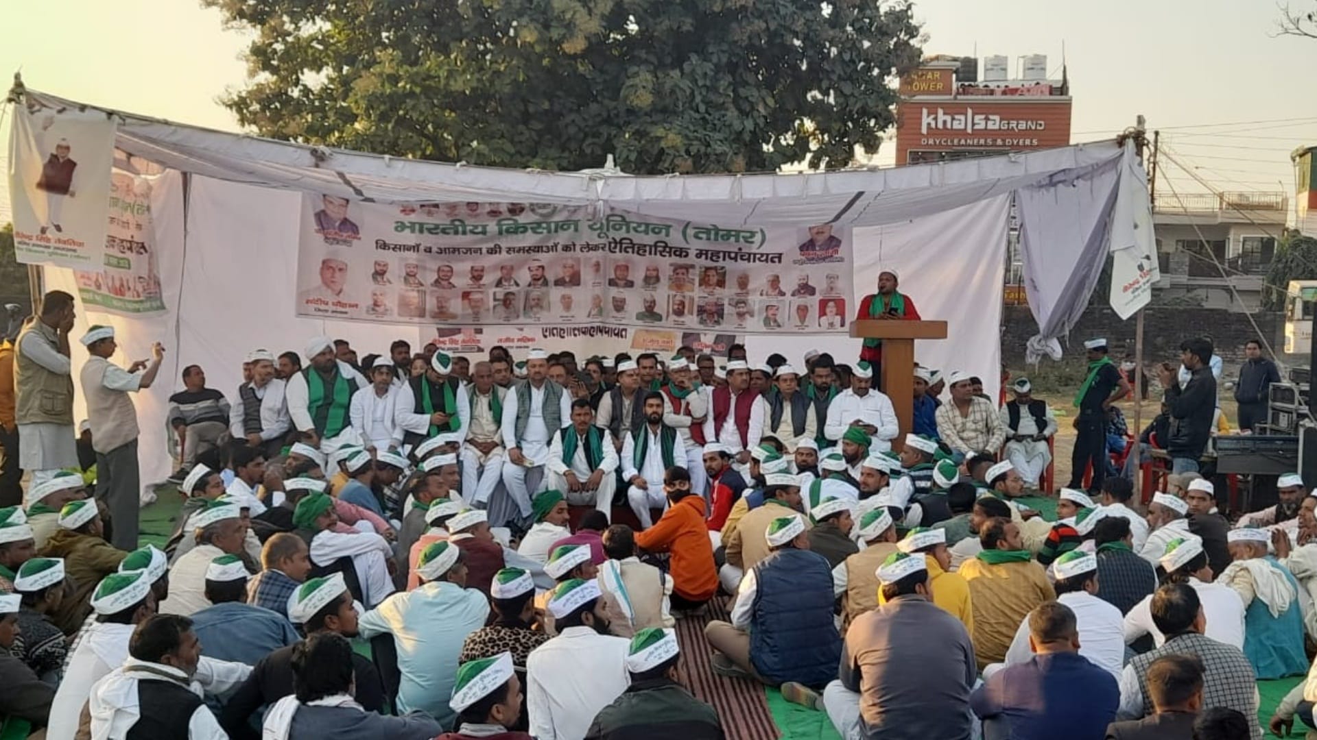 Kisan Mahapanchayat Dehradun farmer leader Naresh Tikait said Uttarakhand farmers condition worse UP