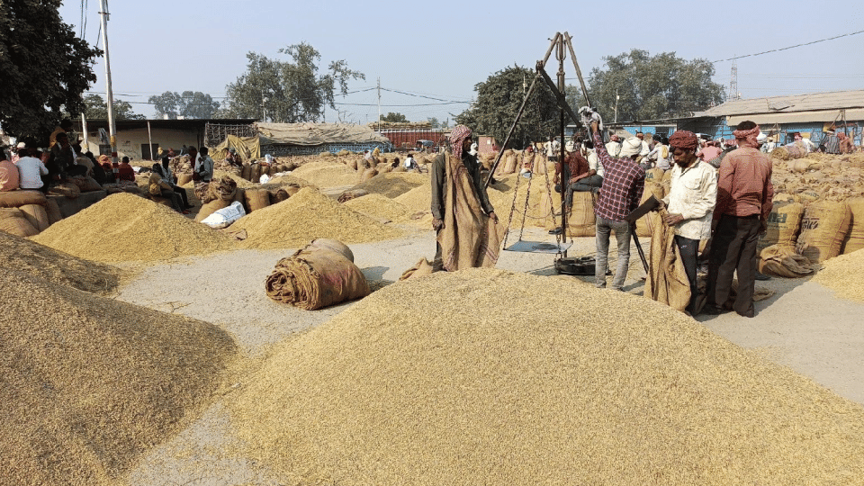 Naveen Mandi closed due to Mainpuri Lok Sabha by-election