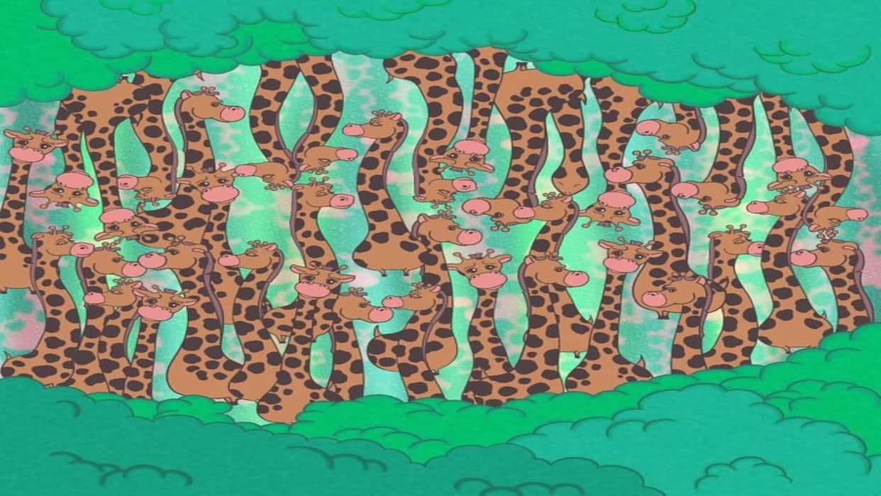 Optical illusion: Spot the hidden snake in picture in 13 seconds test your brain iq