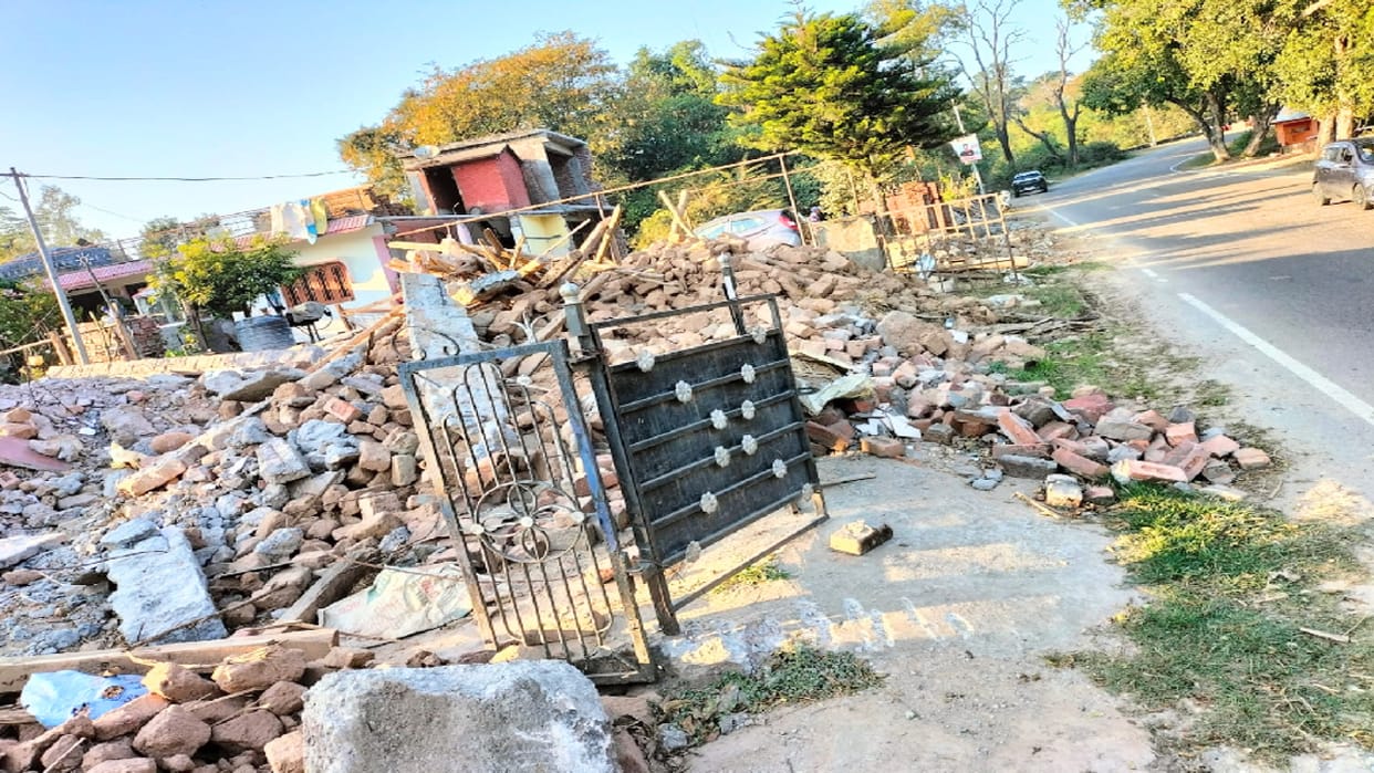 Shimla-Matour Fourlane, Work on 18 kilometer four laning started from Kachchayari to Bhangwar